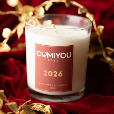 Aρωματικό κερί σόγιας & καρύδας 2026 (200g)